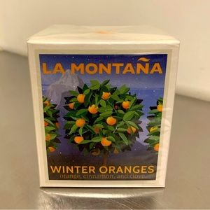La Montaña Winter Oranges Candle 7.8 oz.